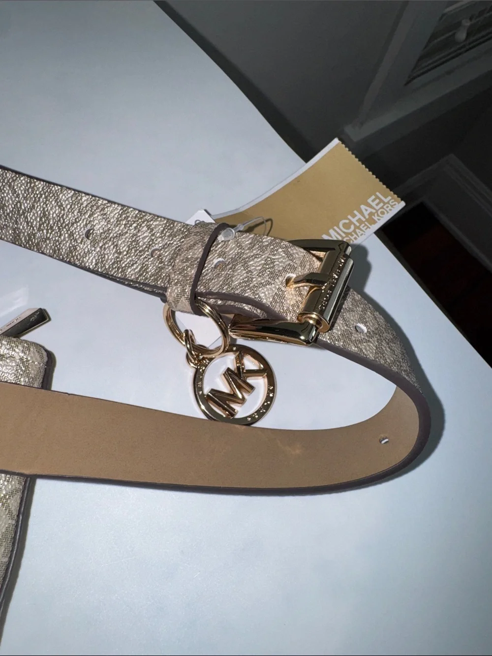 Michael Kors Adjustable Logo Belt Bag/Fanny Pack